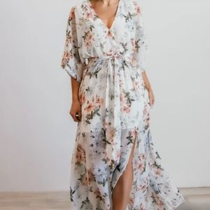 Floral Kimono Dress